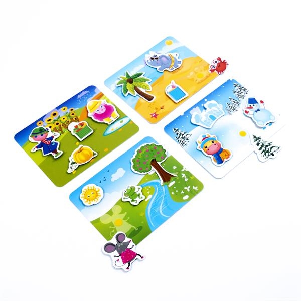 Игра с липучками Vladi Toys Какое время года (VT1302-25) - Pampik - 3