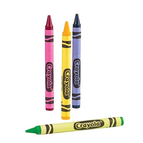 Набор воскового мела Crayola Crayons 64 цвета (52-6448) - Pampik - 2