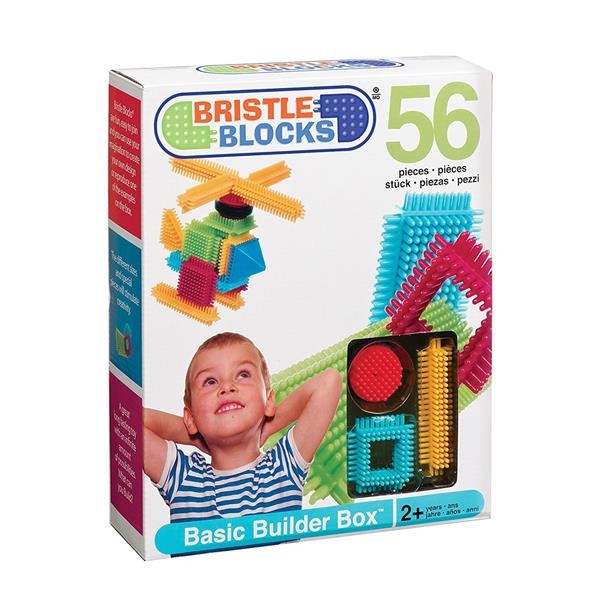 Конструктор Battat Bristle Blocks Будівельник 56 деталей (BT3070Z) - Pampik - 7