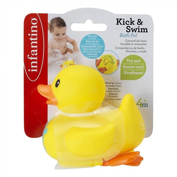 Іграшка для ванної Infantino Утя (305079) - Pampik