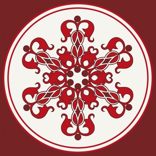 Картина по номерам ArtCraft Круглый орнамент 30х30 см (13043-AC) - Pampik