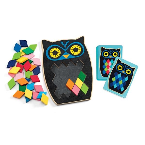 Дитяча мозаїка Djeco Сова (DJ01693) - Pampik
