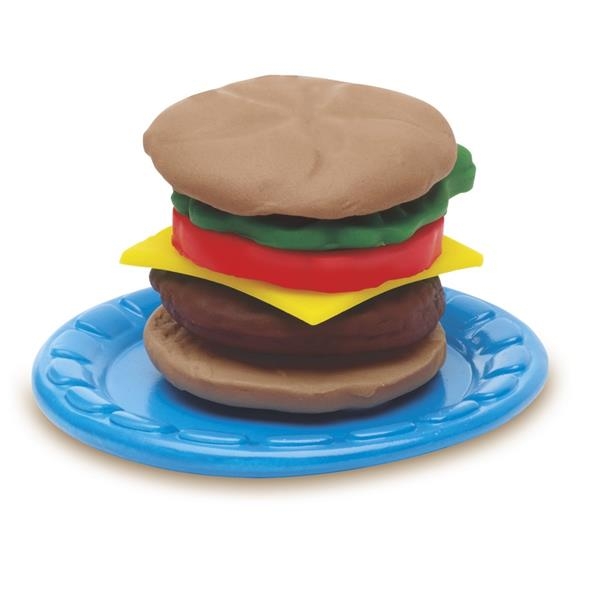 Набір із пластиліном Play-Doh Бургер барбекю (B5521) - Pampik - 4