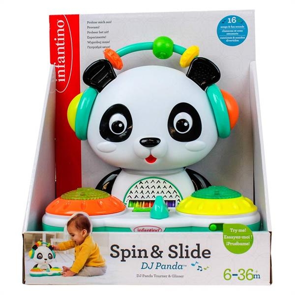 Музична іграшка Infantino Діджей Панда (212017I) - Pampik