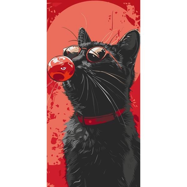 Картина по номерам ArtCraft Прекрасный кот 40х80 см (11558-AC) - Pampik