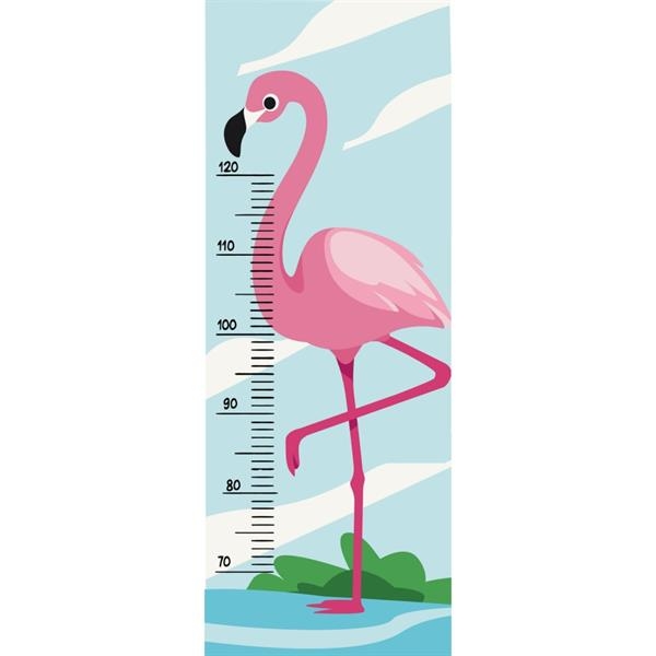 Ростомер-картина по номерам ArtCraft Фламинго 30х80 см (15123-AC) - Pampik