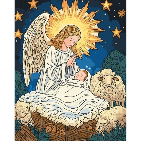 Картина по номерам ArtCraft Ночь рождения 40х50 см (15577-AC) - Pampik