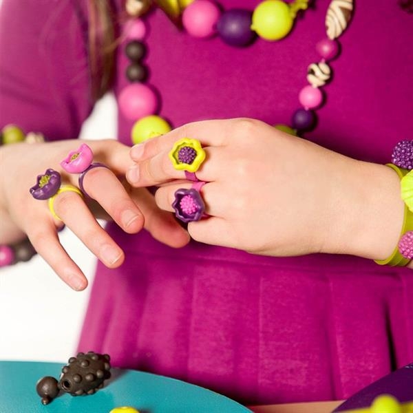 Набір для створення прикрас Battat Поп-арт 300 ел. (BX1254Z) - Pampik - 9