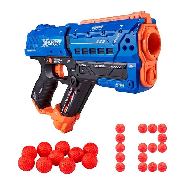 Швидкострільний бластер X-Shot Excel New Chaos Meteor 12 кульок (36282R) - Pampik - 3