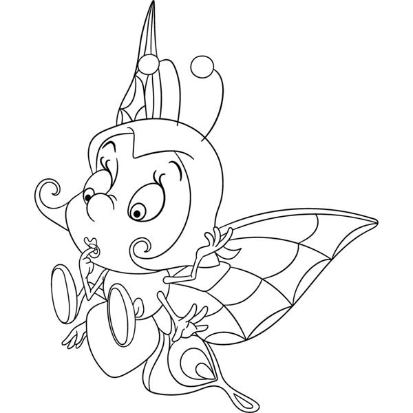 Детская раскраска ArtCraft Бабочка 25х30 см (15046-AC) - Pampik - 2