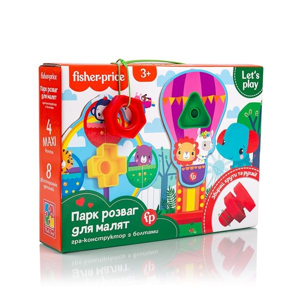 Розвивальна гра Fisher-Price Парк розваг з болтиками (VT2905-21) - Pampik - 6