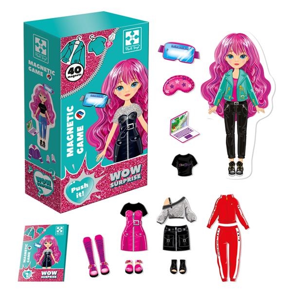 Магнитная игра Vladi Toys Одень геймерку (VT3210-14) - Pampik - 2