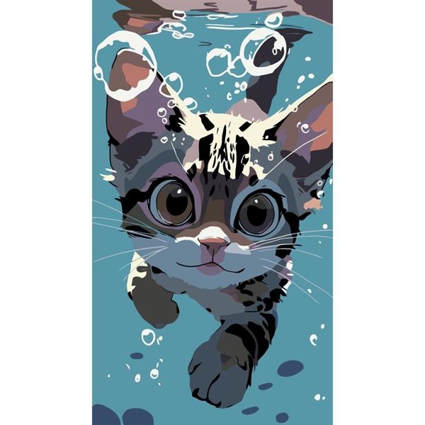 Картина за номерами ArtCraft Під водою 40х80 см (11540-AC) - Pampik