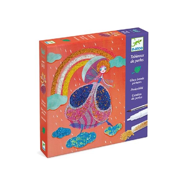 Набор для рисования блестками Djeco Сказочная страна (DJ09409) - Pampik