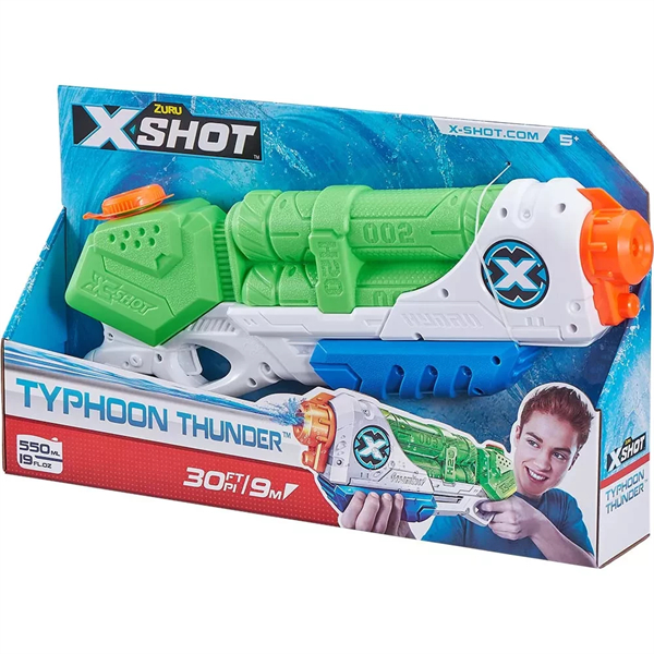 Водний бластер X-Shot Warfare Medium Typhoon Thunder (01228R) - Pampik