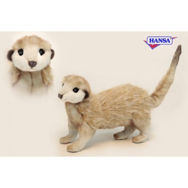 Мягкая игрушка Hansa Сурикат, длина 38 см (4577) - Pampik - 2