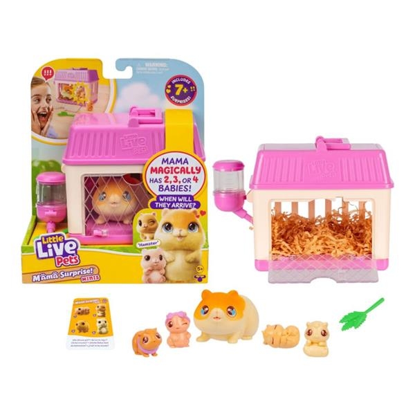 Ігровий набір Little Live Pets Мама-сюрприз Хом'ячок (26626) - Pampik - 3