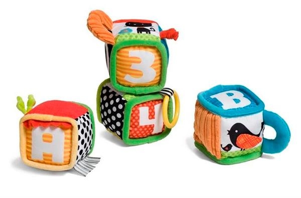 М'які кубики Infantino Звірятка (306606) - Pampik - 4