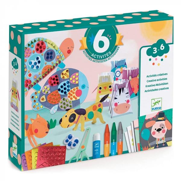 Набір для творчості Djeco Звірята (DJ09293) - Pampik