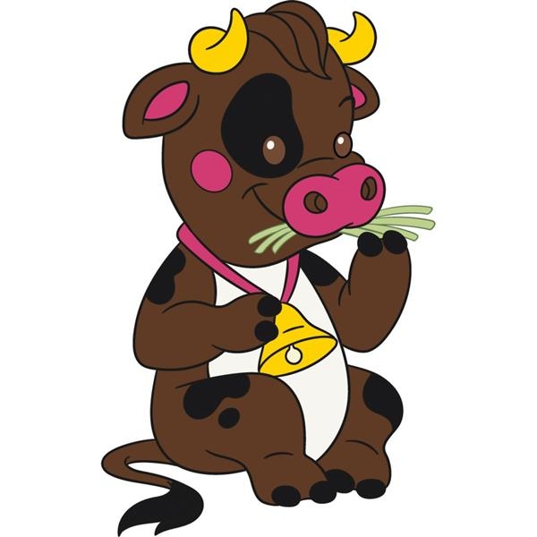 Детская раскраска ArtCraft Коровка 25х30 см (15078-AC) - Pampik