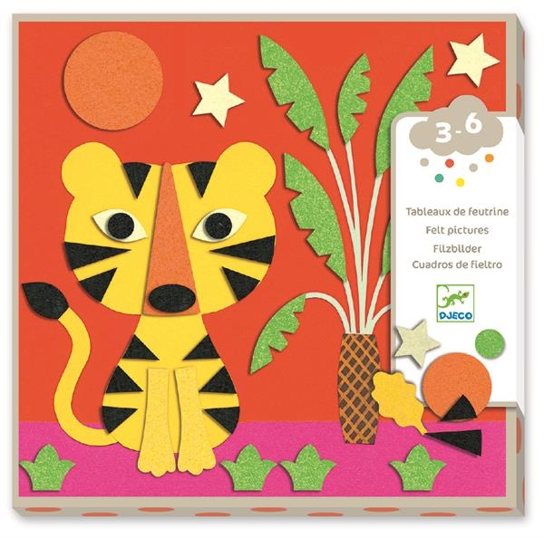 Набір для аплікації Djeco Природа з фетру (DJ09864) - Pampik