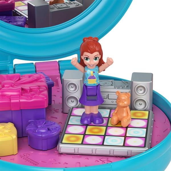 Игровой набор Polly Pocket Тематические прически голубой (GVM22-GVM24) - Pampik - 2