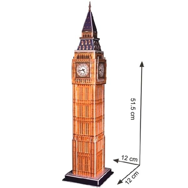 Пазл 3D CubicFun Біг-Бен, 44 елементи (C094h) - Pampik - 4