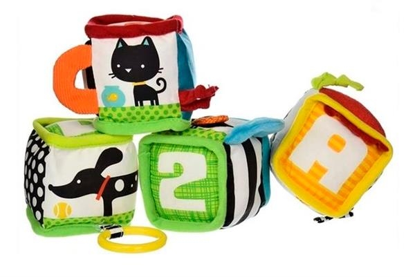 М'які кубики Infantino Звірятка (306606) - Pampik - 3