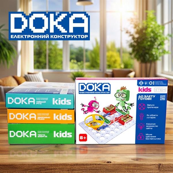 Електронний конструктор Doka До злету готові! (D70702) - Pampik - 8