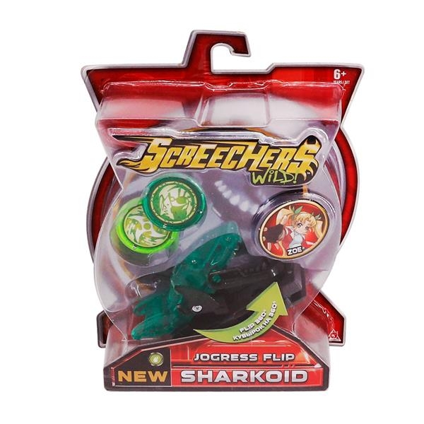 Машинка-трансформер Screechers Wild! S2 L1 Шаркоид (EU684204) - Pampik - 6