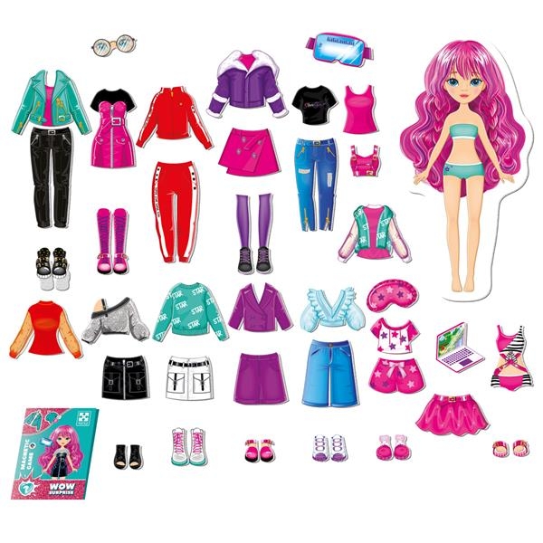 Магнитная игра Vladi Toys Одень геймерку (VT3210-14) - Pampik - 3