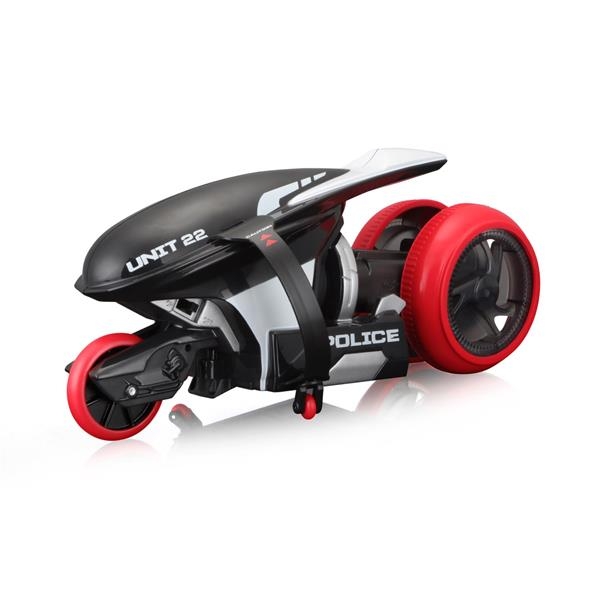 Мотоцикл на радіокеруванні Maisto Cyklone 360 чорний (82066 black) - Pampik - 3