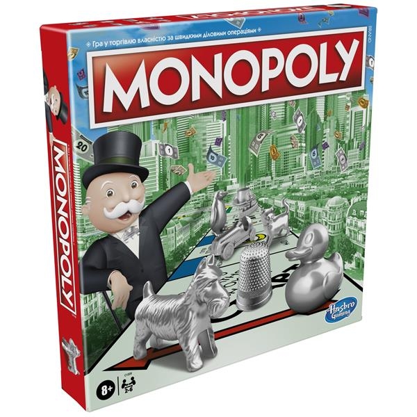 Настільна гра Hasbro Монополія класична укр. мовою (C1009) - Pampik - 5
