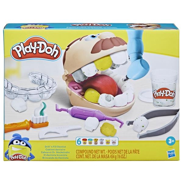 Ігровий набір із пластиліном Play-Doh Містер Зубастик (F1259) - Pampik