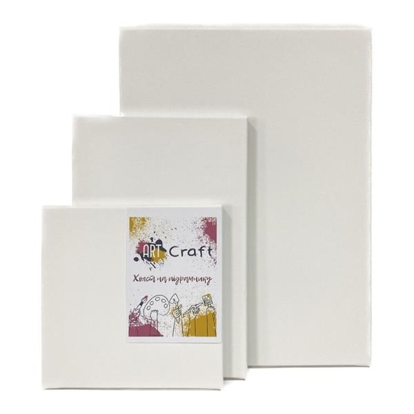 Полотно на подрамнике ArtCraft 40х50 см белый (13003) - Pampik