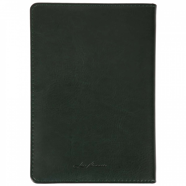 Щоденник Leo Planner Whisky А5, датований 2026, 368 сторінок, зелений (252669) - Pampik - 2