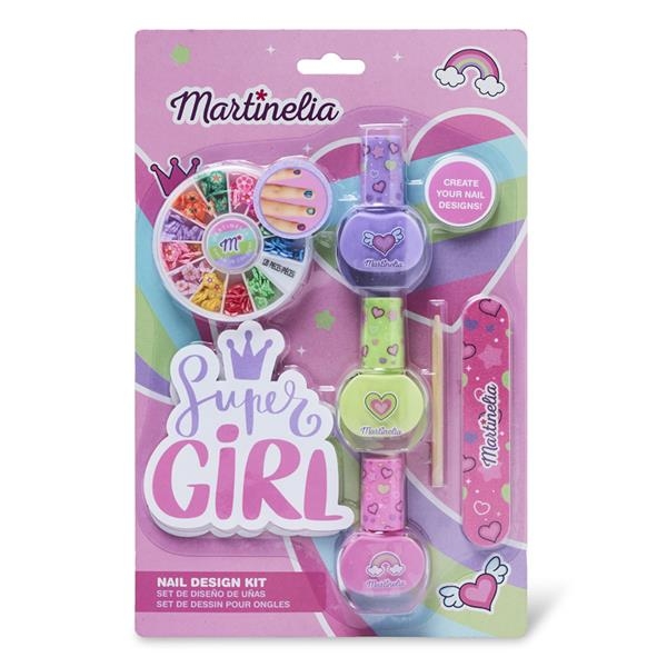 Детский набор для маникюра Martinelia Супердевочка (11957) - Pampik