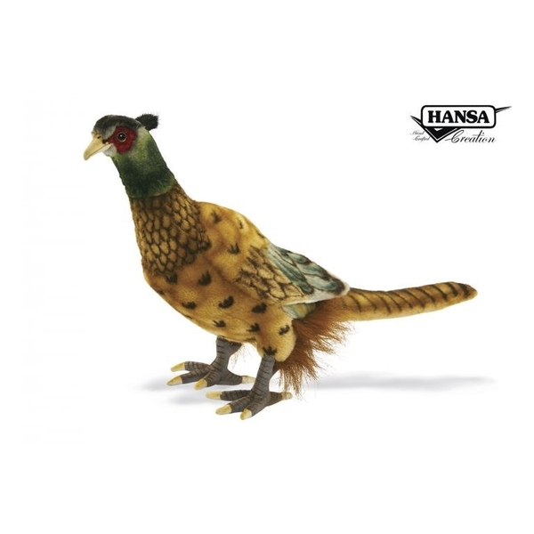 М'яка іграшка Hansa Фазан, 31 см (3846) - Pampik - 2