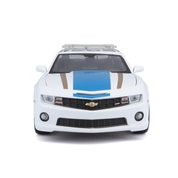 Автомодель Maisto 2010 Chevrolet Camaro SS RS Police білий 1:24 (31208 white) - Pampik - 3