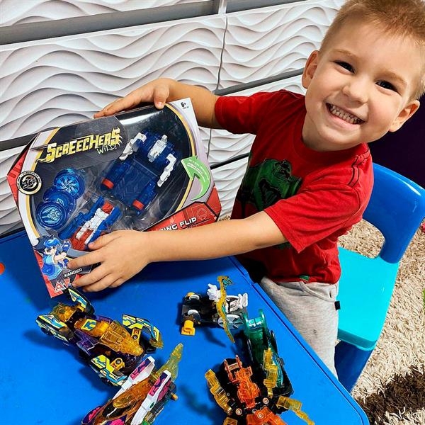 Машинка-трансформер Screechers Wild! S2 L2 Роялис (EU684301) - Pampik - 10