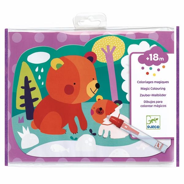 Набір для малювання водою Djeco Що заховано в лісі (DJ09064) - Pampik