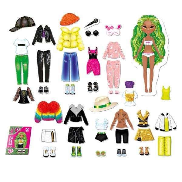 Магнитная игра Vladi Toys Одень певицу (VT3210-13) - Pampik - 2