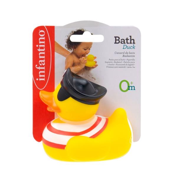 Іграшка для ванної Infantino Каченя Пірат (305115) - Pampik