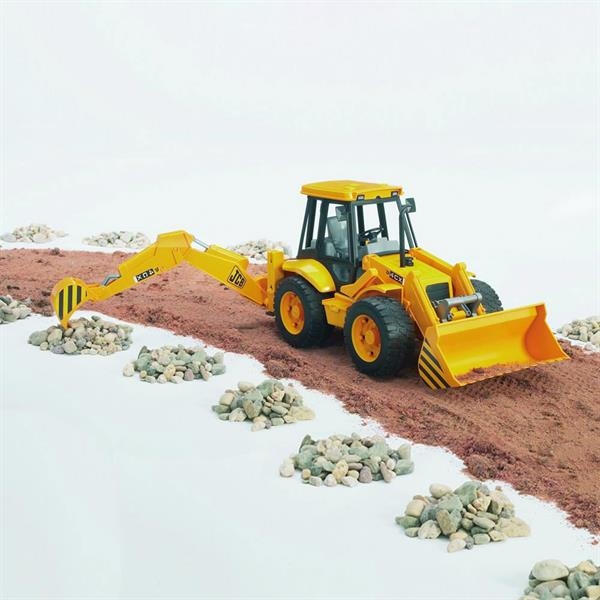 Модель Bruder Екскаватор-навантажувач JCB 1:16 (02428) - Pampik - 5