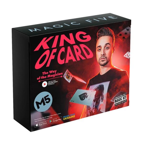 Набір для фокусів Magic Five Король карт (MF039) - Pampik