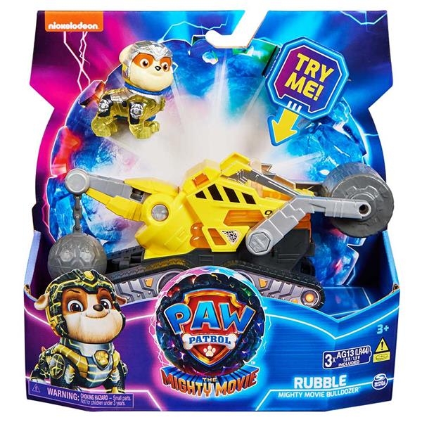 Игровой набор Paw Patrol Щенячий патруль в кино 2 Спасательный автомобиль-трансформер с водителем Кремезом (SM17776/6511) - Pampik