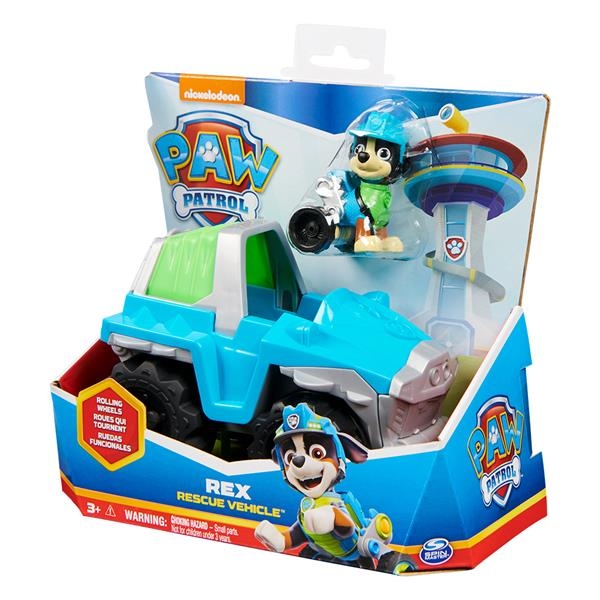 Игровой набор Paw Patrol Спасательный автомобиль с водителем Рексом (SM16775/2886) - Pampik - 2