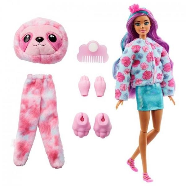 Кукла Barbie Cutie Reveal Милый ленивец, 29 см (HJL59) - Pampik - 2