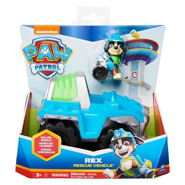 Игровой набор Paw Patrol Спасательный автомобиль с водителем Рексом (SM16775/2886) - Pampik - 3