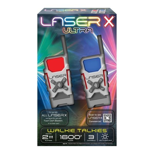Набор игрушечных раций Laser-X Ultra для двух игроков (87557) - Pampik